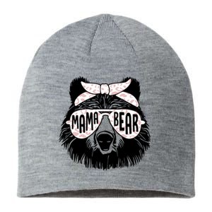 Mama Bear Face Sunglasses Mother Mom Mommy Mothers Day Sustainable Beanie