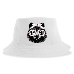 Mama Bear Face Sunglasses Mother Mom Mommy Mothers Day Sustainable Bucket Hat