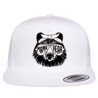 Mama Bear Face Sunglasses Mother Mom Mommy Mothers Day Flat Bill Trucker Hat