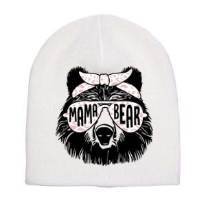 Mama Bear Face Sunglasses Mother Mom Mommy Mothers Day Short Acrylic Beanie