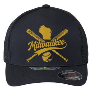 Milwaukee Baseball Fan Flexfit Unipanel Trucker Cap