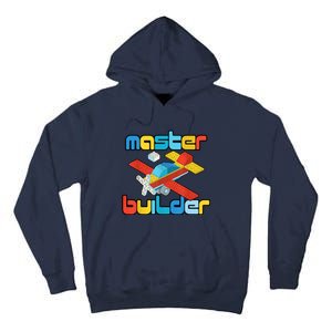 Master Builder Funny Building Blocks Brick Block Toy Tall Hoodie