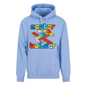 Master Builder Funny Building Blocks Brick Block Toy Unisex Surf Hoodie