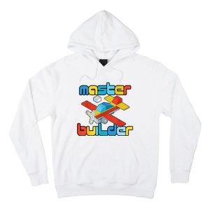 Master Builder Funny Building Blocks Brick Block Toy Hoodie