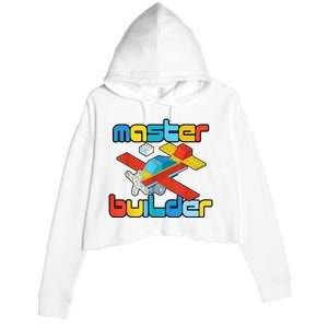 Master Builder Funny Building Blocks Brick Block Toy Crop Fleece Hoodie