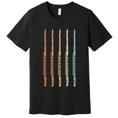 Marching Band Flute Premium T-Shirt