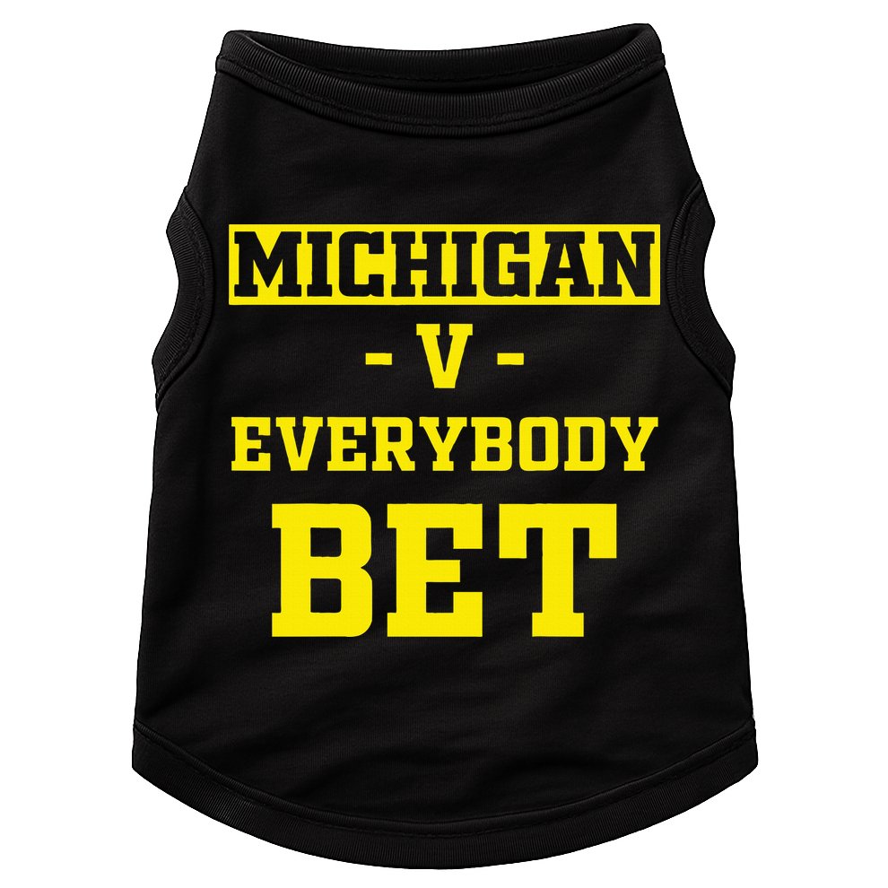 Michigan BET For Michigan BET Doggie Tank