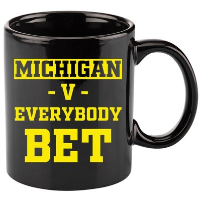 Michigan BET For Michigan BET 11oz C Handle Ceramic Mug