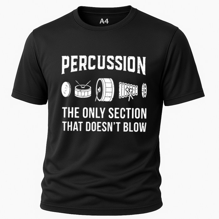 Marching Band For Drummers In Percussion Section Performance Shirt