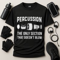 Marching Band For Drummers In Percussion Section Performance Shirt