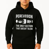 Marching Band For Drummers In Percussion Section Hoodie