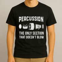 Marching Band For Drummers In Percussion Section T-Shirt