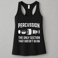 Marching Band For Drummers In Percussion Section Womens Tank Top