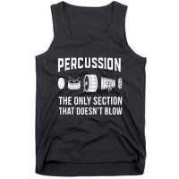 Marching Band For Drummers In Percussion Section Tank Top