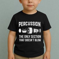 Marching Band For Drummers In Percussion Section Toddler T-Shirt