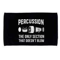 Marching Band For Drummers In Percussion Section Microfiber Hand Towel