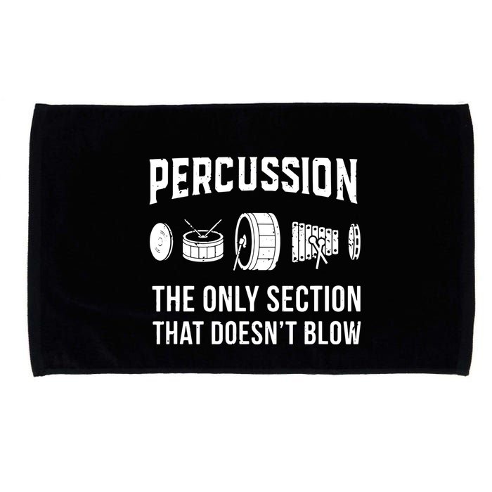 Marching Band For Drummers In Percussion Section Microfiber Hand Towel