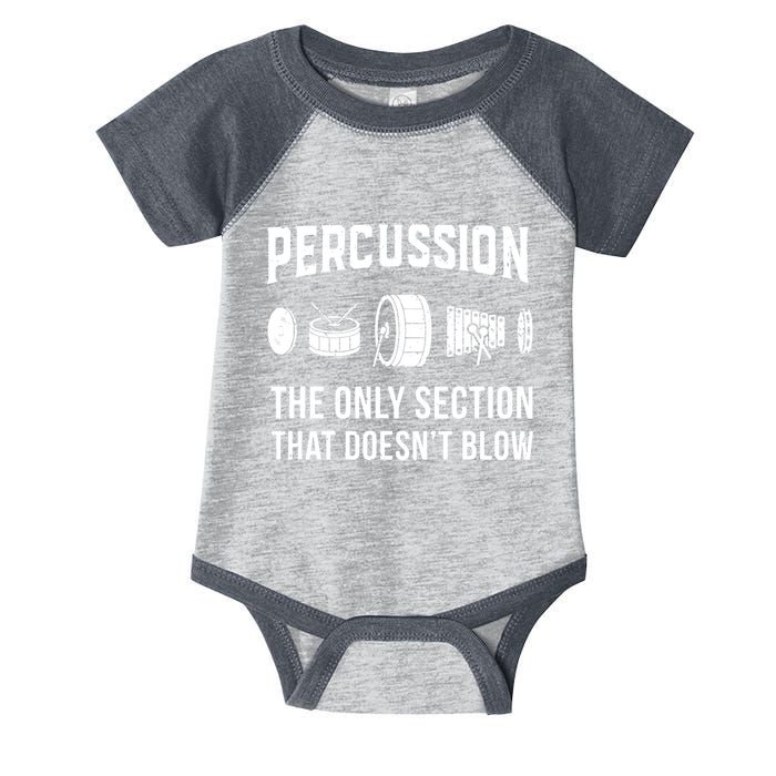 Marching Band For Drummers In Percussion Section Infant Baby Jersey Bodysuit