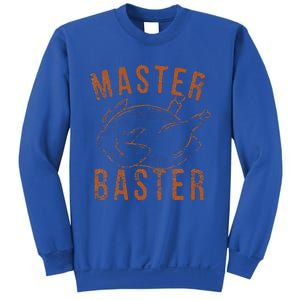 Master Baster Funny Turkey Print Happy Thanksgiving Day Sweatshirt