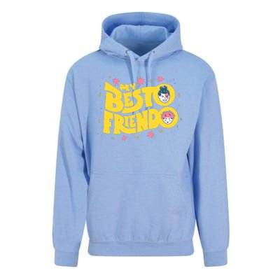 My Besto Friendo Kawaii Anime Saying Art Unisex Surf Hoodie