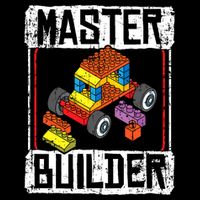 Master Builder For A Builder Block Building Blocks Bricks Wool Snapback Cap