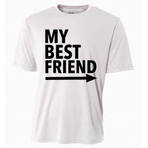 My Best Friend T With Arrow Left Cooling Performance Crew T-Shirt