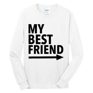 My Best Friend T With Arrow Left Tall Long Sleeve T-Shirt