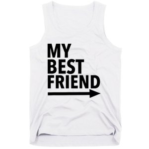 My Best Friend T With Arrow Left Tank Top