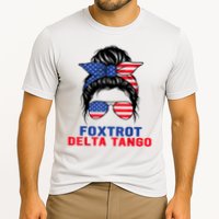 Messy Bun Foxtrots Deltas Tangos Bear Foxtrots Deltas Tango Cooling Performance Crew T-Shirt