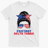 Messy Bun Foxtrots Deltas Tangos Bear Foxtrots Deltas Tango T-Shirt