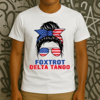 Messy Bun Foxtrots Deltas Tangos Bear Foxtrots Deltas Tango T-Shirt