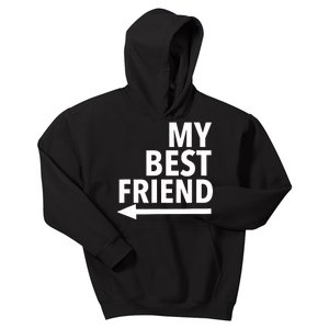 My Best Friend T With Arrow Right Kids Hoodie