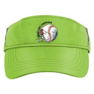 Meme Baseball Funny Down Goes Anderson Adult Drive Performance Visor