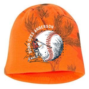 Meme Baseball Funny Down Goes Anderson Kati - Camo Knit Beanie