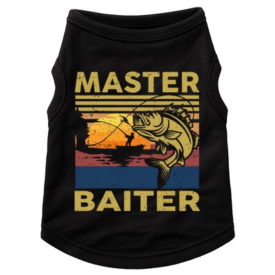 Master Baiter Fishing Funny Grandpa Bass Dad Doggie Tank