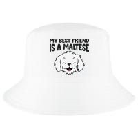 My Best Friend Is A Maltese Dog Cool Comfort Performance Bucket Hat