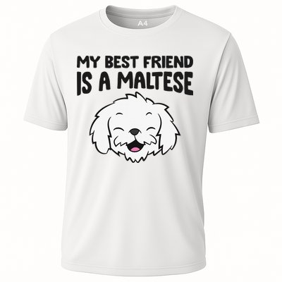 My Best Friend Is A Maltese Dog Performance Shirt