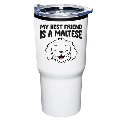My Best Friend Is A Maltese Dog Tumbler
