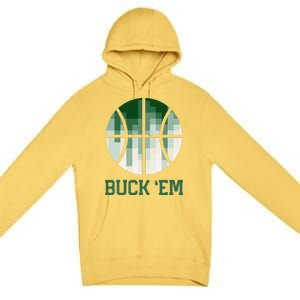 Milwaukee Basketball Fan Premium Pullover Hoodie