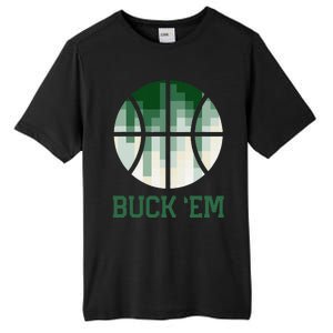 Milwaukee Basketball Fan Tall Fusion ChromaSoft Performance T-Shirt