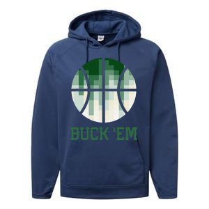 Milwaukee Basketball Fan Performance Fleece Hoodie