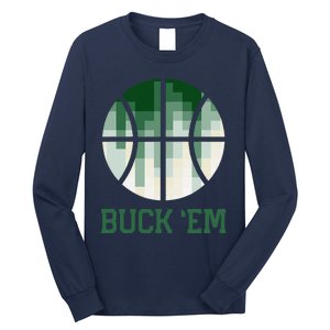 Milwaukee Basketball Fan Long Sleeve Shirt