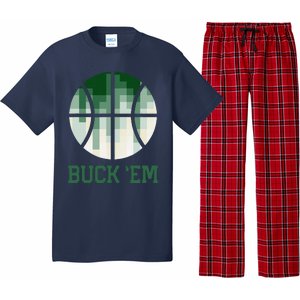 Milwaukee Basketball Fan Pajama Set