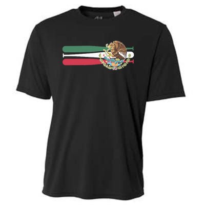 Mexico Baseball Flag Cooling Performance Crew T-Shirt