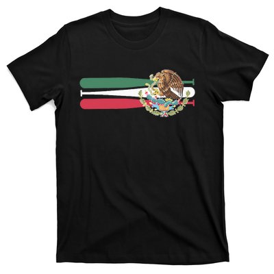 Mexico Baseball Flag T-Shirt