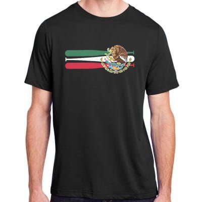 Mexico Baseball Flag Adult ChromaSoft Performance T-Shirt