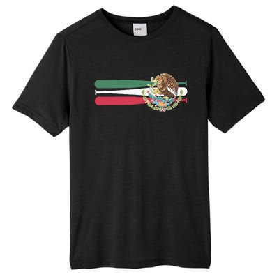 Mexico Baseball Flag Tall Fusion ChromaSoft Performance T-Shirt