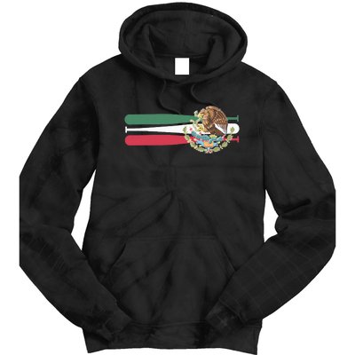 Mexico Baseball Flag Tie Dye Hoodie