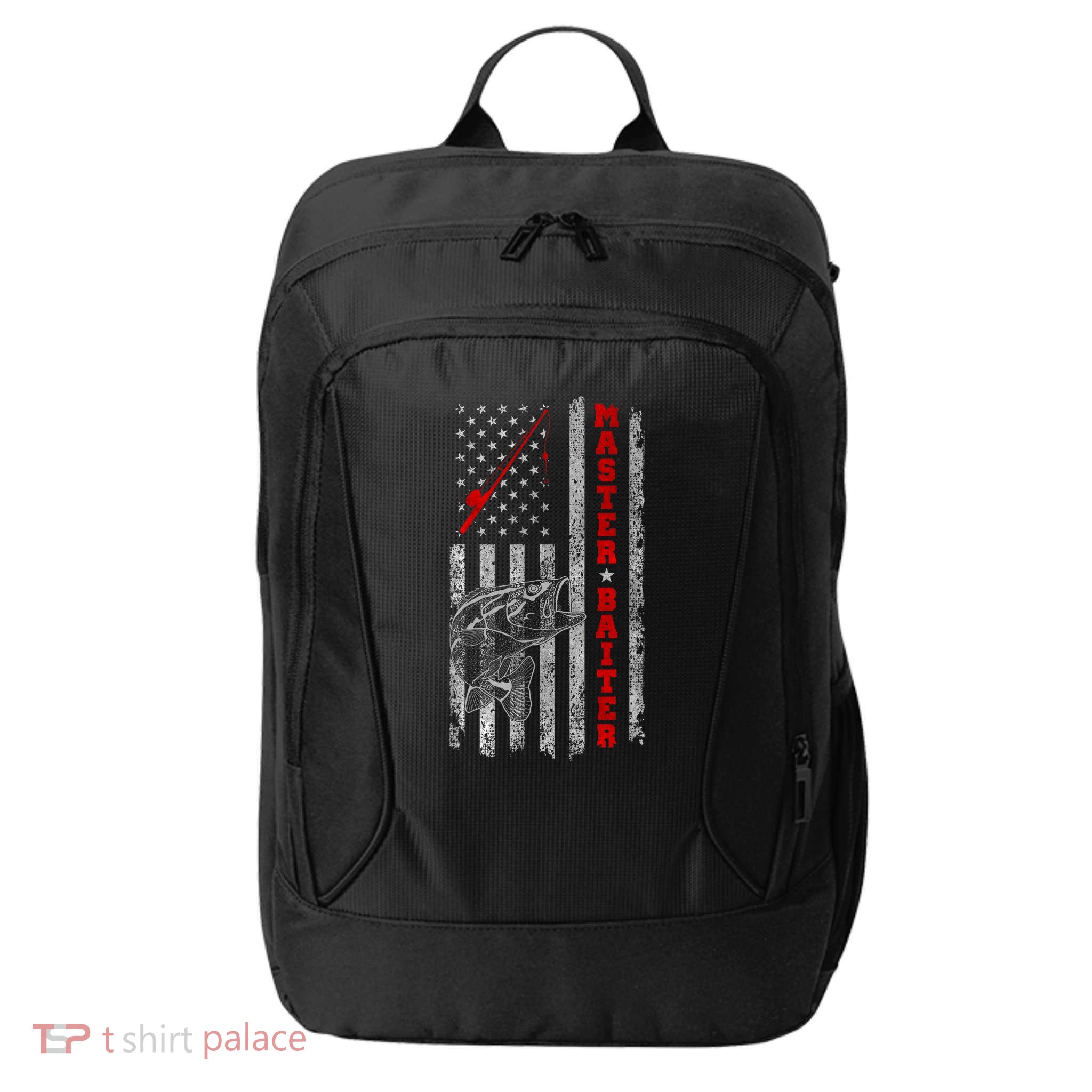 Master Baiter For Funny Fishings For Fisherman City Backpack