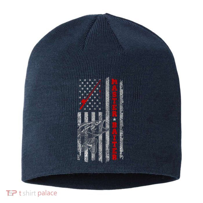 Master Baiter For Funny Fishings For Fisherman Sustainable Beanie